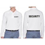 Custom Security Tactical Performance Longsleeve Polo